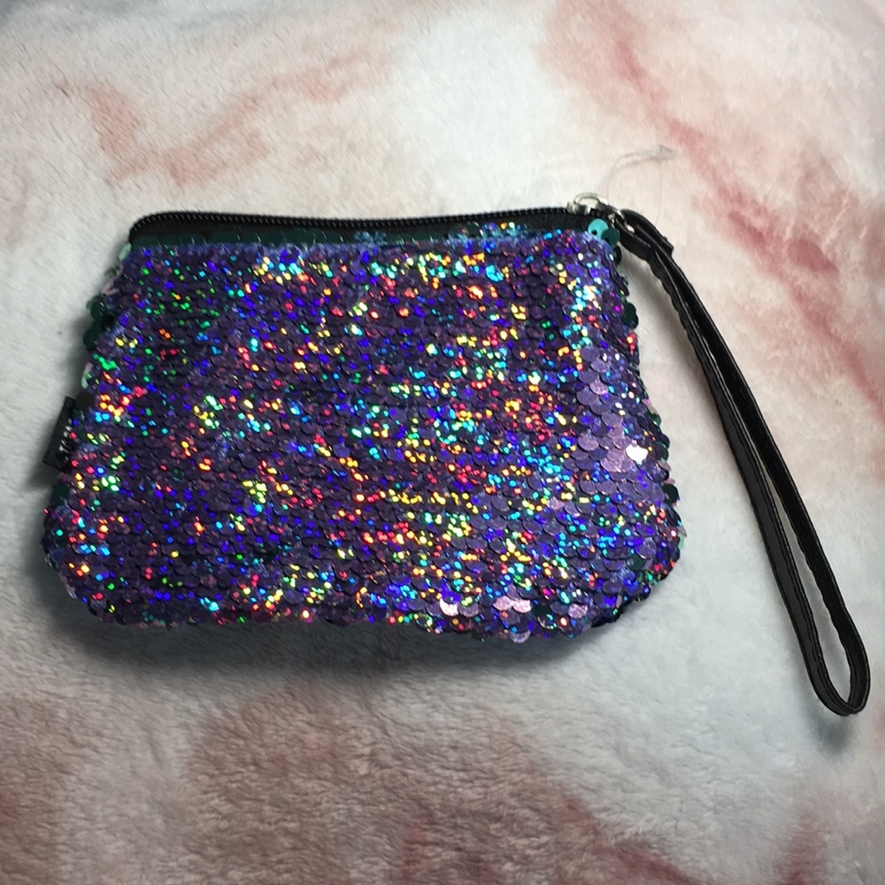 Mermaid Sequined Coin Purse, NWT